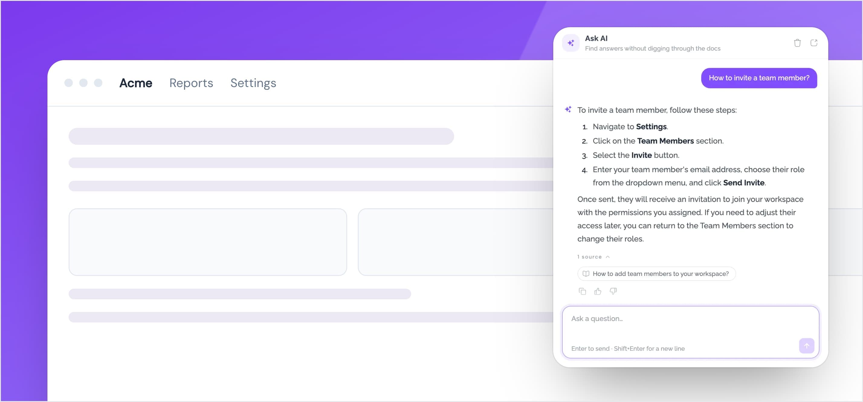 Help Center Widget